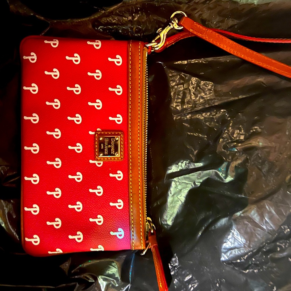 Red Dooney & Bourke wristlet